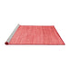 Modern Red Washable Rugs