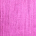 Square Machine Washable Abstract Pink Modern Rug, wshabs4733pnk