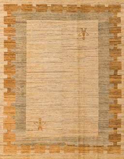 Abstract Orange Modern Rug, abs4736