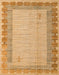 Abstract Orange Modern Rug, abs4736