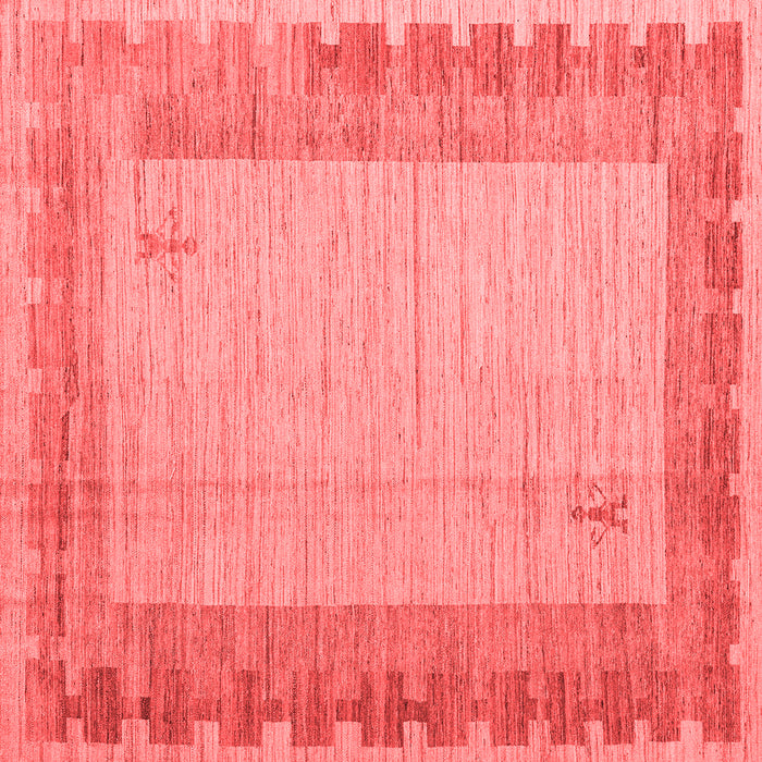 Abstract Red Modern Rug, abs4736red