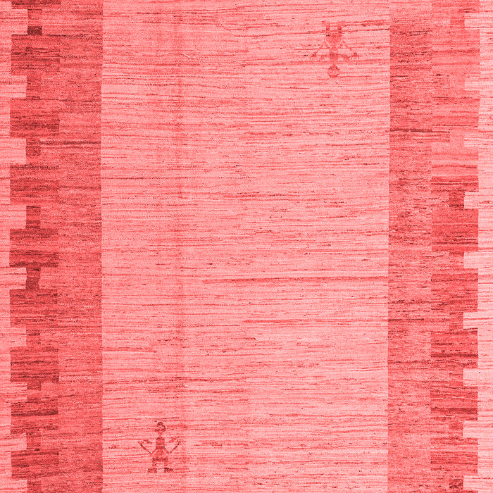 Abstract Red Modern Area Rugs