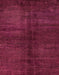 Machine Washable Abstract Bright Maroon Red Rug, wshabs4737