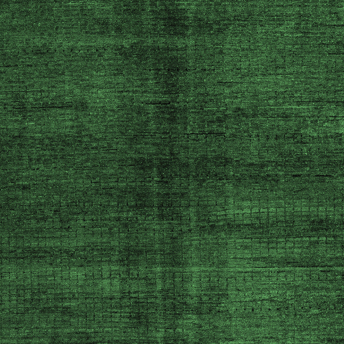 Machine Washable Abstract Emerald Green Modern Area Rugs, wshabs4737emgrn