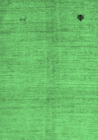 Abstract Emerald Green Modern Rug, abs4738emgrn