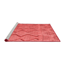 Country Red Washable Rugs