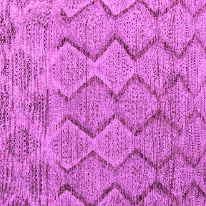 Square Southwestern Purple Country Rug, abs4739pur