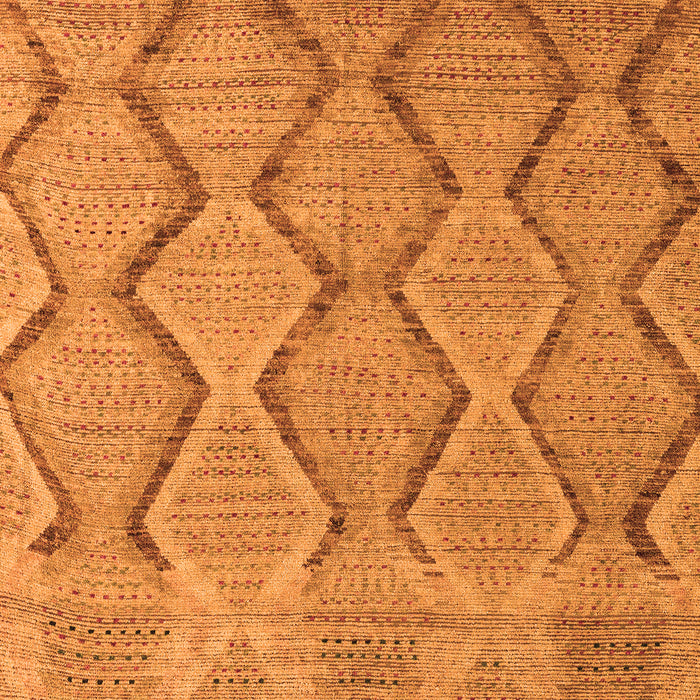 Machine Washable Southwestern Orange Country Area Rugs, wshabs4739org