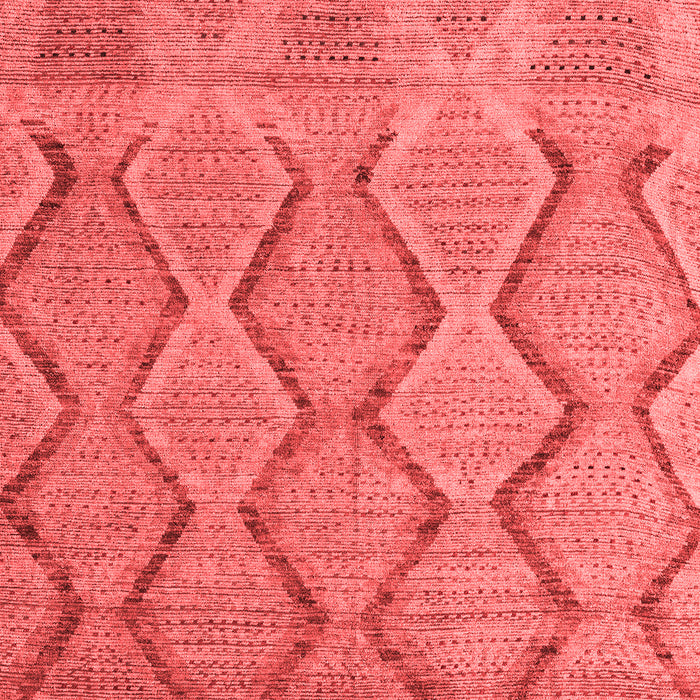 Machine Washable Southwestern Red Country Rug, wshabs4739red