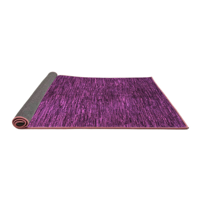 Sideview of Abstract Purple Modern Rug, abs4740pur