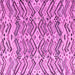 Square Machine Washable Abstract Pink Modern Rug, wshabs4741pnk