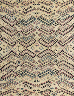 Abstract Brown Modern Rug, abs4741
