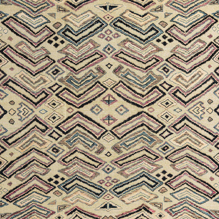 Abstract Brown Modern Rug, abs4741