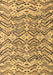 Abstract Brown Modern Rug, abs4741brn