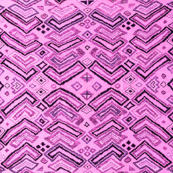 Machine Washable Abstract Pink Modern Rug, wshabs4741pnk