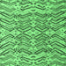 Square Machine Washable Abstract Emerald Green Modern Area Rugs, wshabs4741emgrn