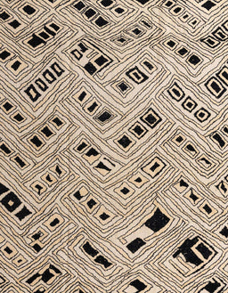 Abstract Pastel Orange Modern Rug, abs4742