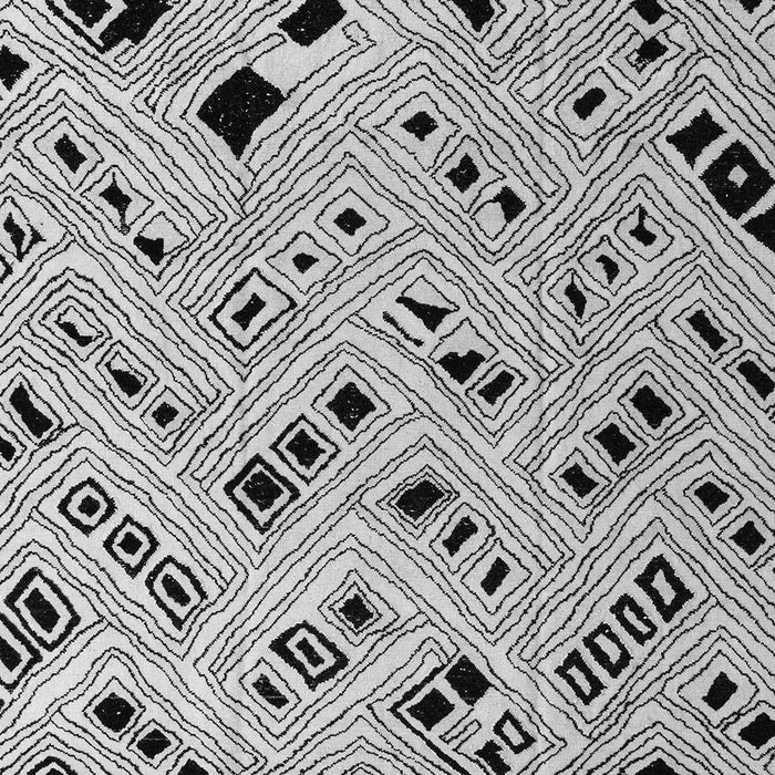 Machine Washable Abstract Gray Modern Rug, wshabs4742gry