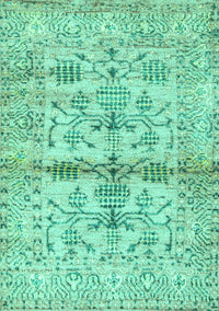 Oriental Turquoise Traditional Rug, abs4743turq