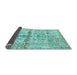 Sideview of Oriental Light Blue Traditional Rug, abs4743lblu