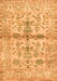 Oriental Orange Traditional Rug, abs4743org