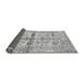 Sideview of Oriental Gray Traditional Rug, abs4743gry