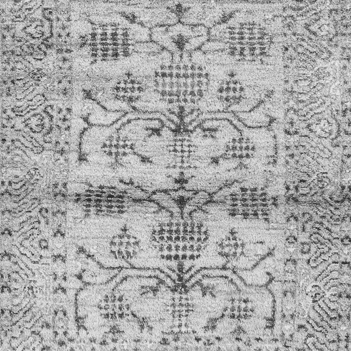 Machine Washable Oriental Gray Traditional Rug, wshabs4743gry