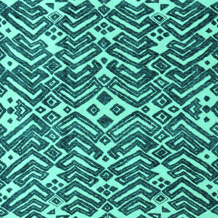 Abstract Turquoise Modern Rug, abs4744turq