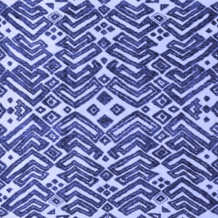 Abstract Blue Modern Rug, abs4744blu