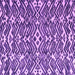 Square Machine Washable Abstract Purple Modern Area Rugs, wshabs4744pur