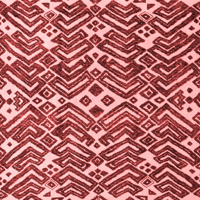 Abstract Red Modern Area Rugs