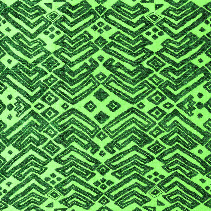 Abstract Green Modern Rug, abs4744grn