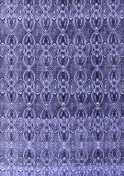Abstract Blue Modern Rug, abs4745blu