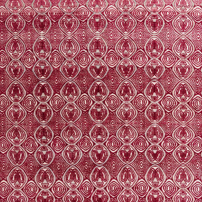 Square Abstract Light Coral Pink Modern Rug, abs4745