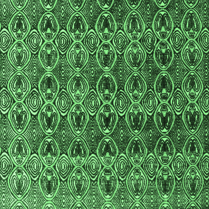 Abstract Emerald Green Modern Rug, abs4745emgrn