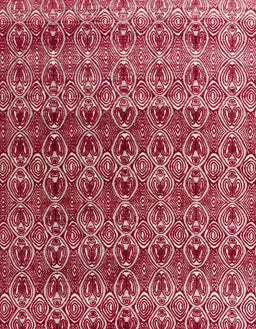 Machine Washable Abstract Light Coral Pink Rug, wshabs4745