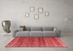 Modern Red Washable Rugs