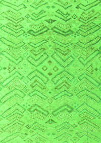 Solid Green Modern Rug, abs4746grn