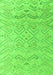 Solid Green Modern Rug, abs4746grn