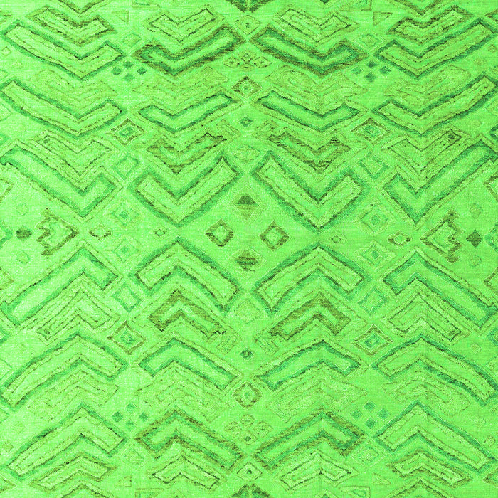 Solid Green Modern Rug, abs4746grn