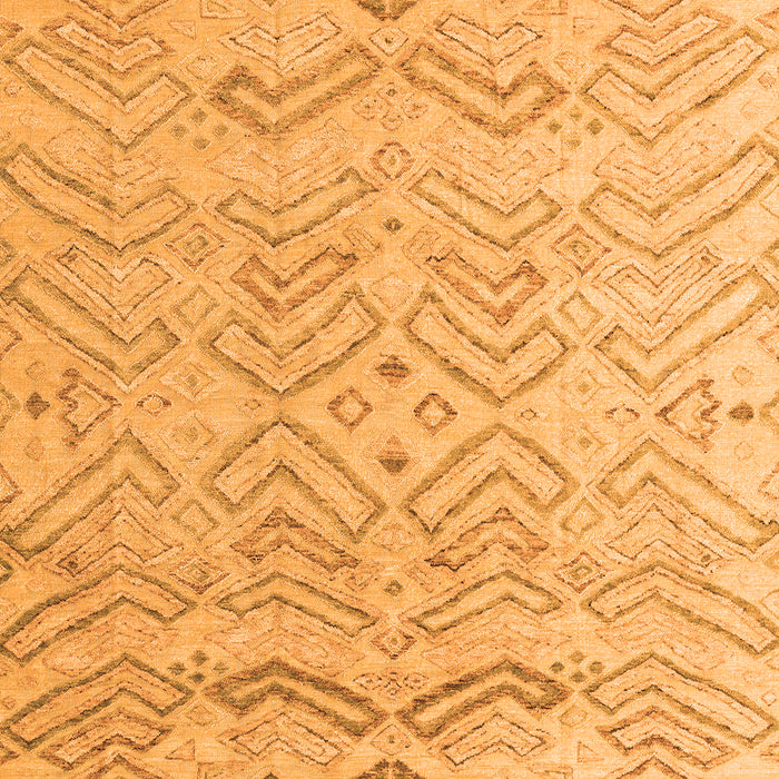 Machine Washable Solid Orange Modern Area Rugs, wshabs4746org