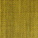 Square Abstract Yellow Modern Rug, abs4747yw