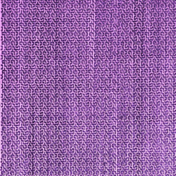 Square Machine Washable Abstract Purple Modern Area Rugs, wshabs4747pur