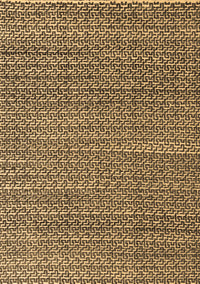 Abstract Brown Modern Rug, abs4747brn