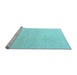 Sideview of Machine Washable Abstract Light Blue Modern Rug, wshabs4748lblu