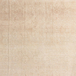 Square Machine Washable Abstract Brown Sugar Brown Rug, wshabs4748