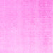 Square Machine Washable Abstract Pink Modern Rug, wshabs4748pnk