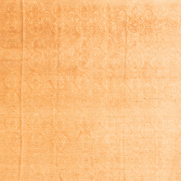 Square Machine Washable Abstract Orange Modern Area Rugs, wshabs4748org