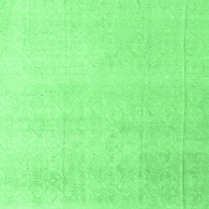 Square Machine Washable Abstract Emerald Green Modern Area Rugs, wshabs4748emgrn