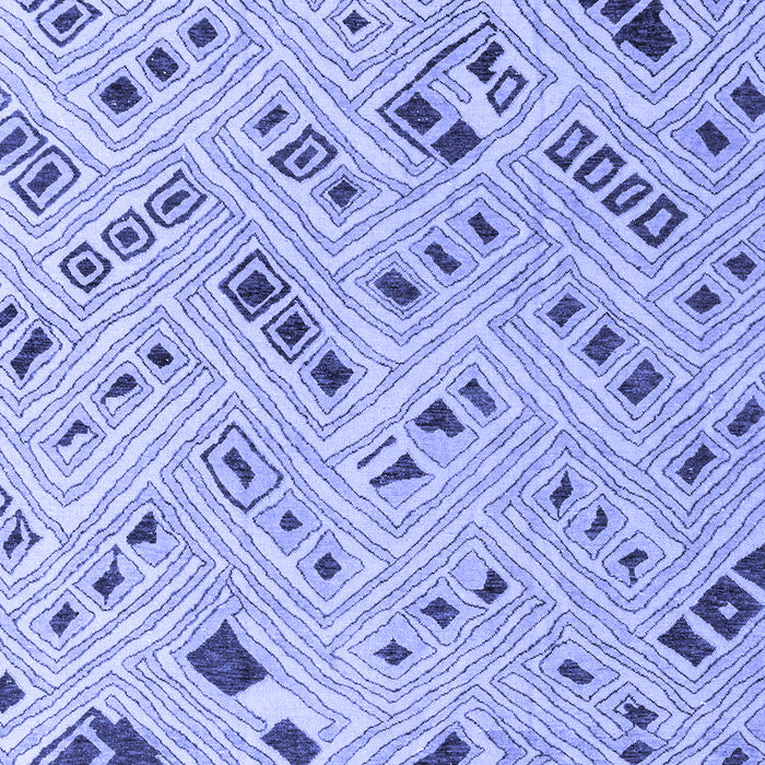 Machine Washable Abstract Blue Modern Rug, wshabs4749blu